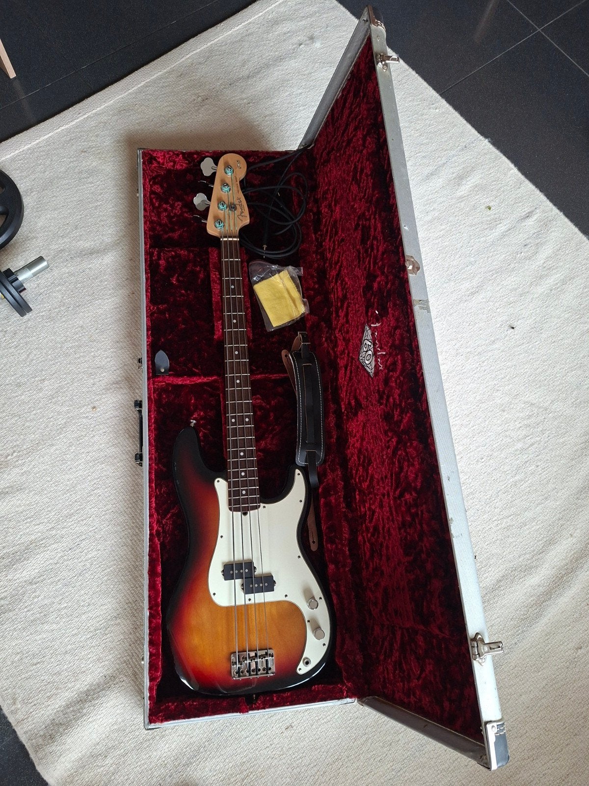 Fender american precision bass 60th diamond anniversary, Enlèvement ou Envoi, Fender