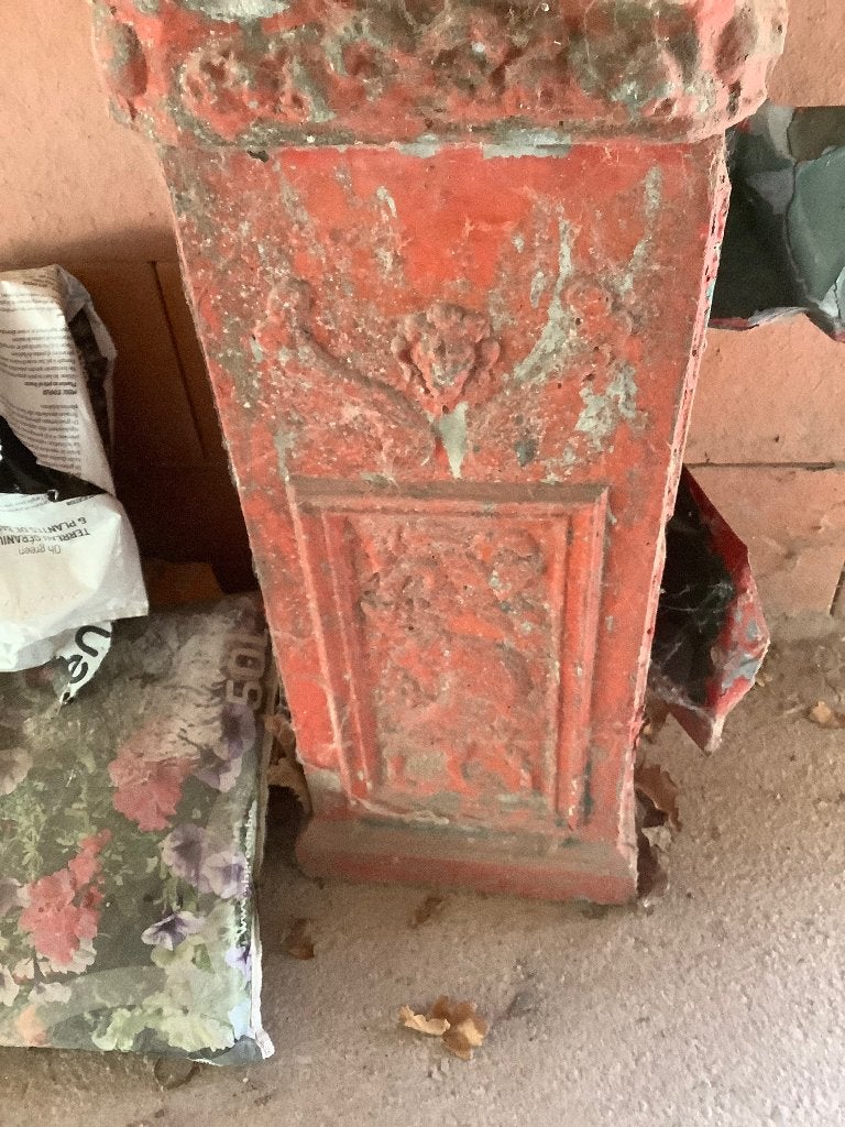 Boîte aux lettres vintage, Jardin & Terrasse, Enlèvement, Utilisé, Aluminium, Sur pied