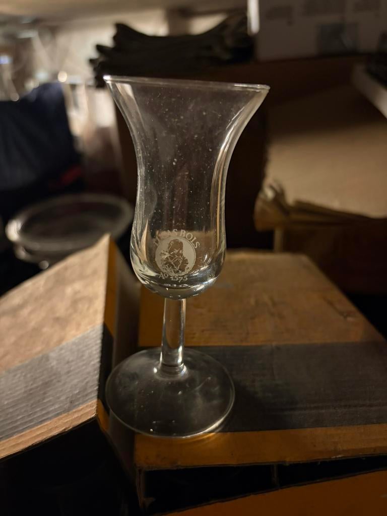 Jenever glazen, Collections, Verres & Petits Verres, Enlèvement, Comme neuf
