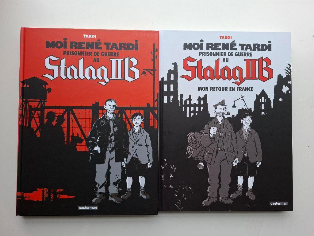 MOI RENE TARDI PRISONNIER DE GUERRE AU STALAG IIB TOMES 1-2, Livres, Série complète ou Série, Enlèvement ou Envoi, Comme neuf