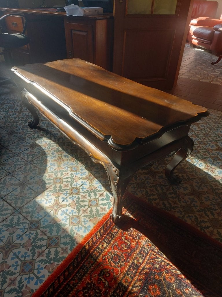 Salontafel eik Louis XV, Ophalen, Gebruikt, Eikenhout, Louis xv