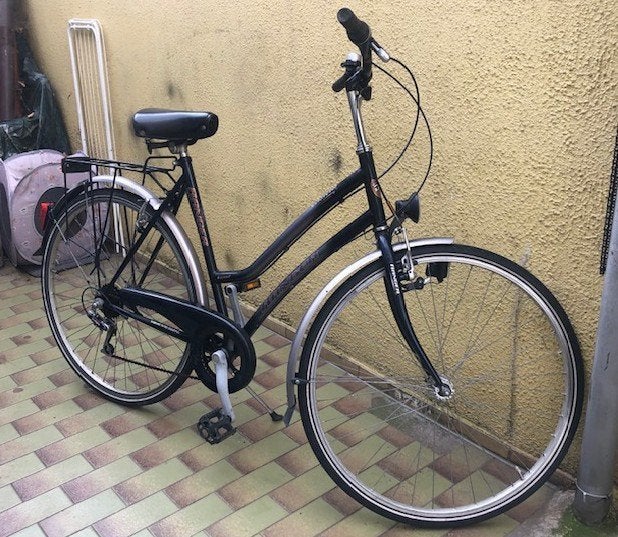 damesfiets RANGER met 6 versnellingen,nagezien-alles werkt, Fietsen en Brommers, 53 tot 56 cm, Velgrem, Versnellingen, Zo goed als nieuw