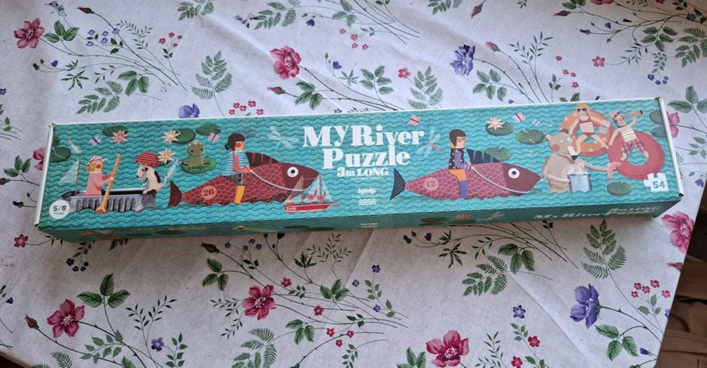 Puzzel Londji 3 meter lang "My River Puzzle" (54 stukken), Kinderen en Baby's, Ophalen, Meer dan 50 stukjes, Zo goed als nieuw