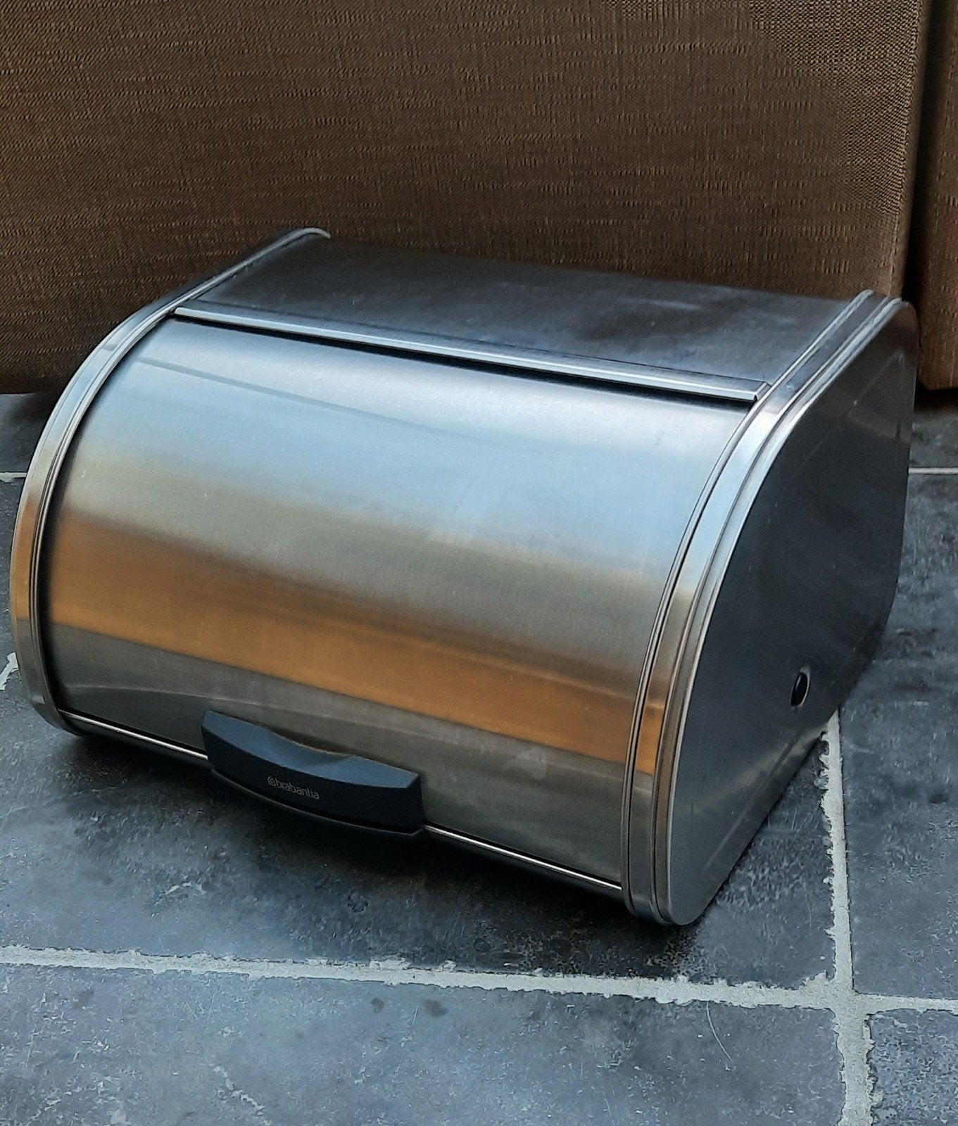 Boîte à lunch Brabantia 
L : 31,5 cm
Largeur : 26 cm
H :, Boîte à pain, Enlèvement, Utilisé, Brabantia