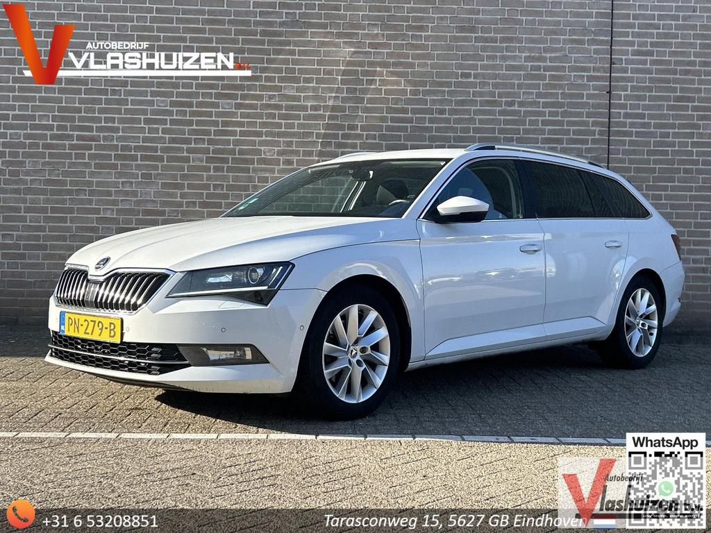 Skoda Superb Combi 1.6 TDI Style Business | Stoelverwarming, Zwart, Bedrijf, Superb, Te koop