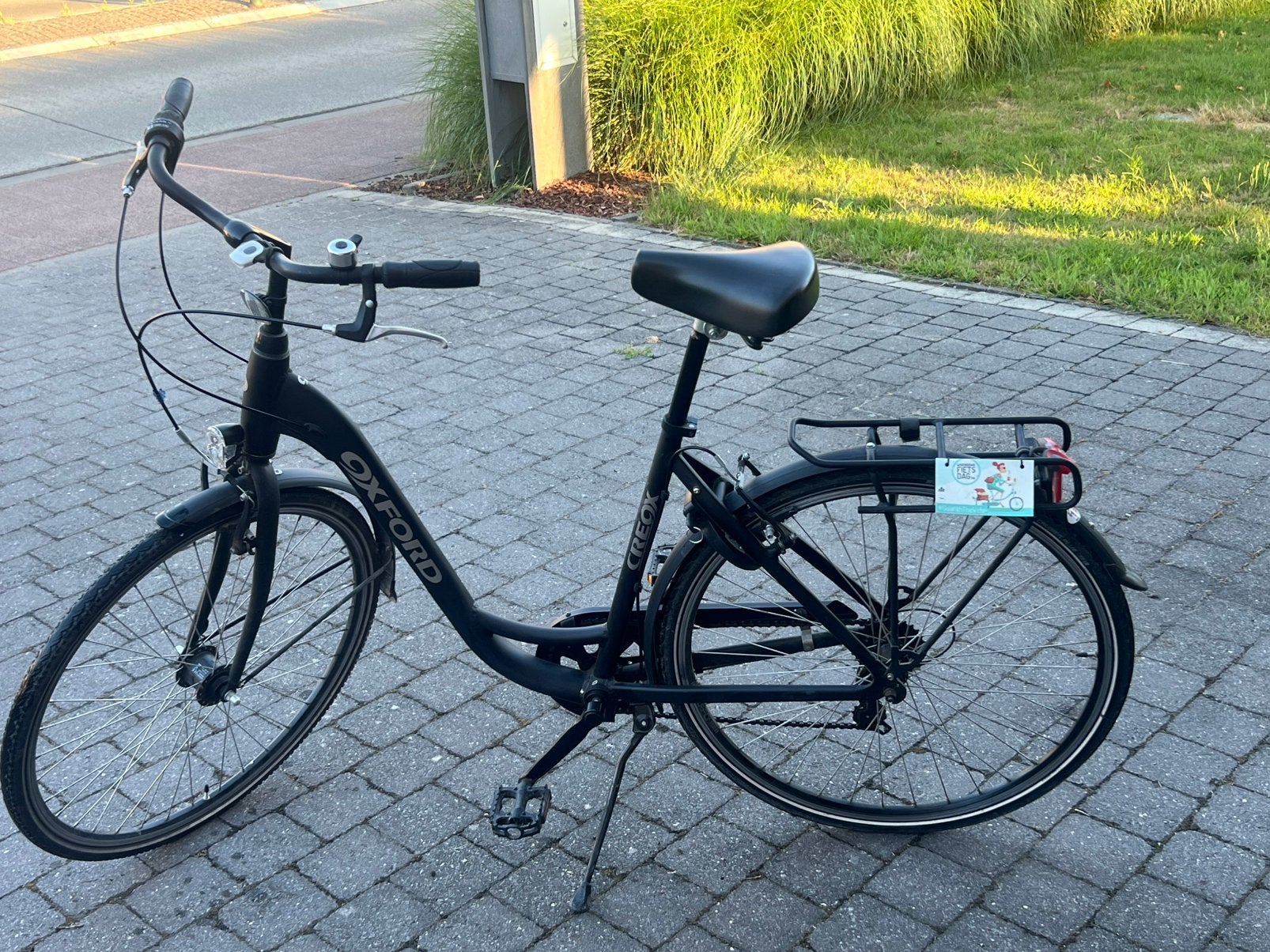 Kleine zwarte damesfiets Creox Oxford, Enlèvement, Comme neuf, Vitesses