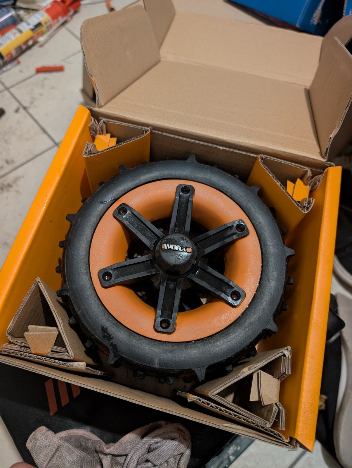 WORX WA0952 Anti-Slip Wielen voor Landroid (S/M), Jardin & Terrasse, Enlèvement ou Envoi