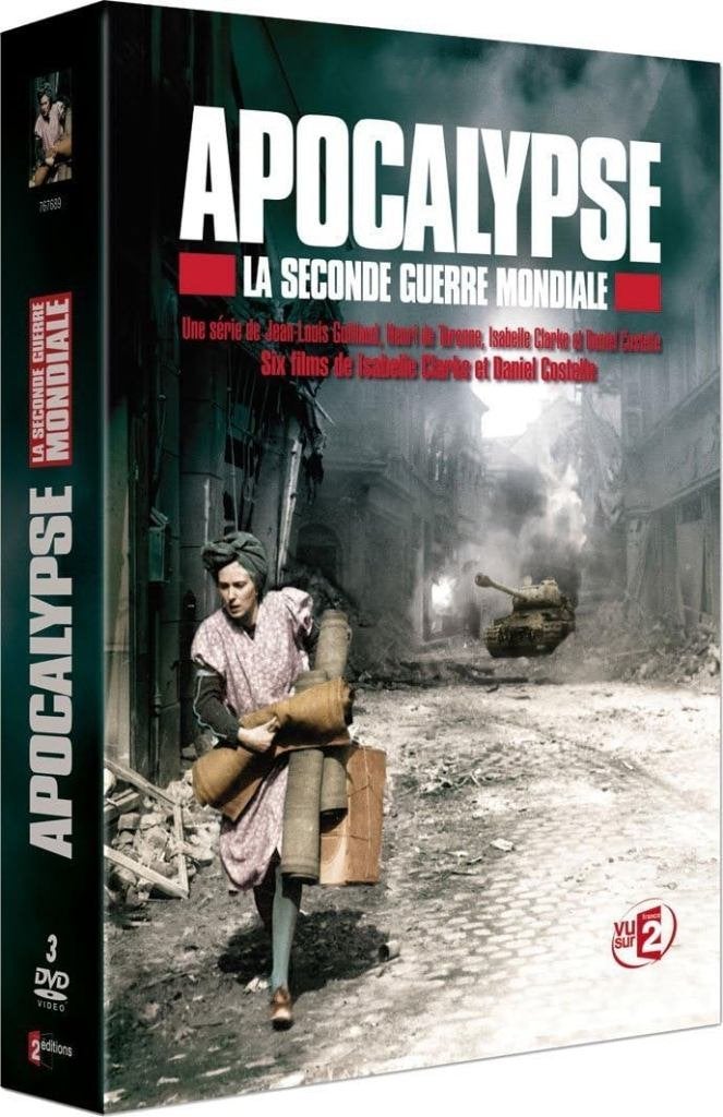 coffret 3 DVD 6 épisodes Apocalypse 2ème guerre mondiale, Enlèvement ou Envoi, Comme neuf, Guerre ou Policier
