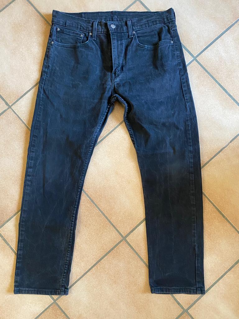 Levi's 502 jeans noir W34 L30 grande poches avant TB ét, W33 - W34 (confection 48/50), Porté, Levi’s, Noir