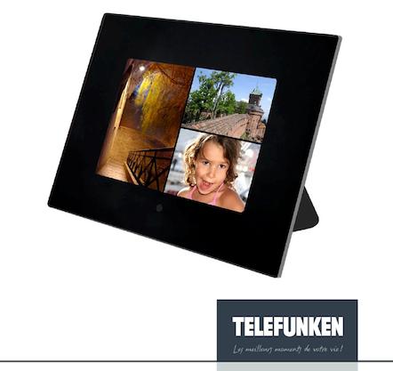Écran Digiframe 8" Telefunken modèle 8001, Articles professionnels, Enlèvement ou Envoi
