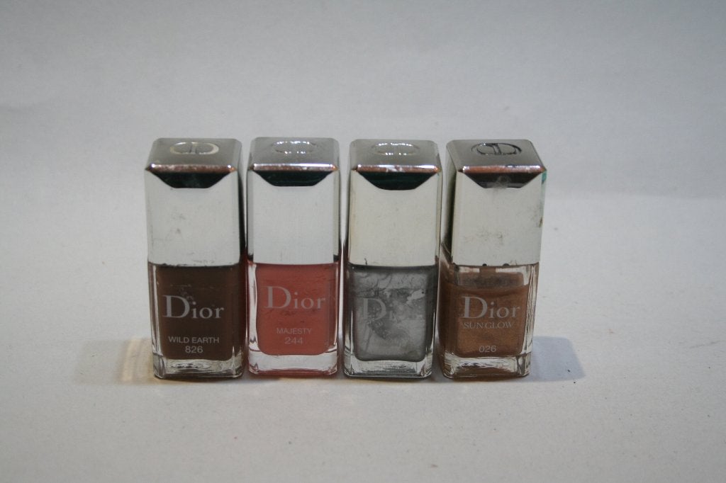 4 Dior vernis à ongles différents légèrement entamés, Envoi, Utilisé