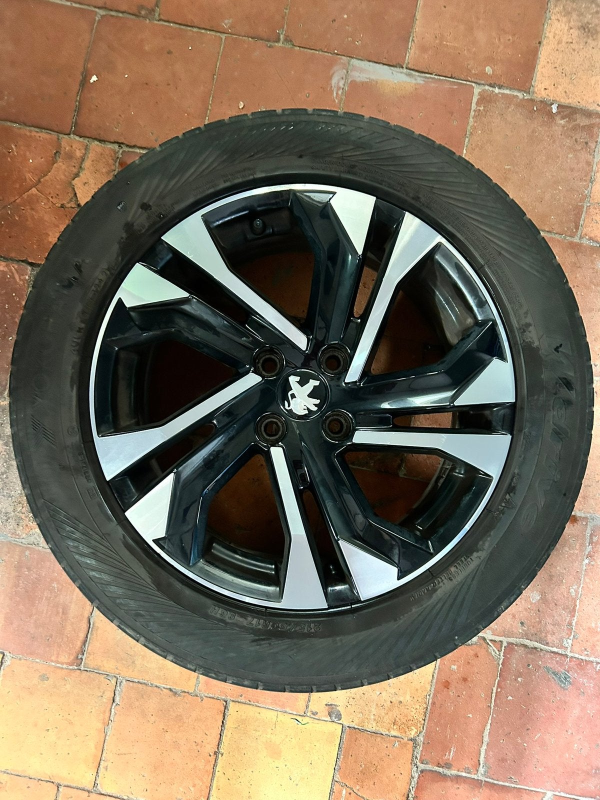 Jantes peugeot 2008 entraxe 4x108, Autos : Pièces & Accessoires, Pneus & Jantes, Enlèvement, Pneus été, Jante(s)