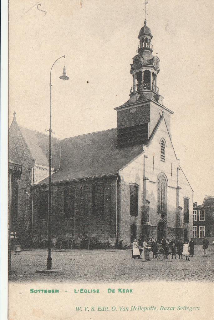 Carte postale Zottegem, Envoi