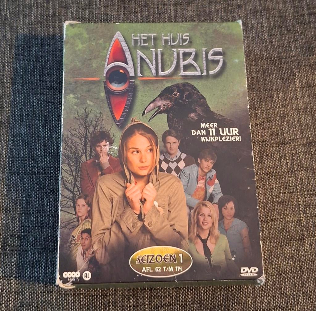 Het Huis Anubis seizoen 1 afl 62 tm 114 DVD-box - Studio 100, Ophalen of Verzenden, Boxset
