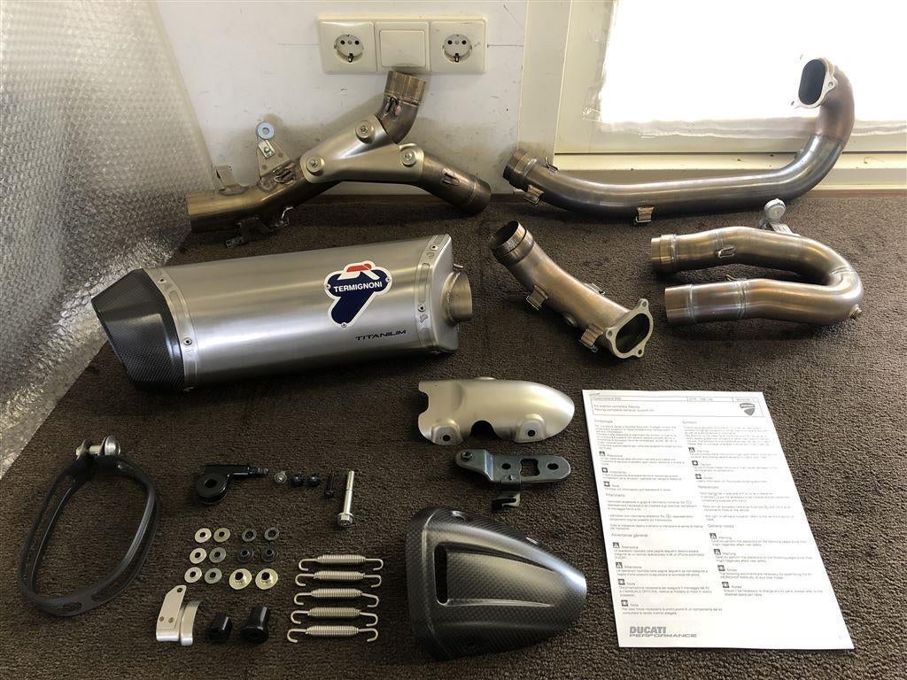 Termignoni uitlaat Ducati Hypermotard 939 16-18 Hyperstrada, Motoren, Verzenden, Gebruikt