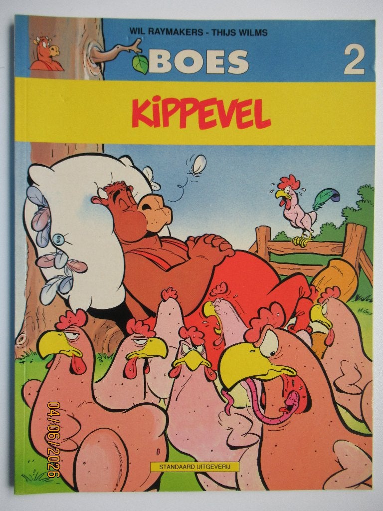 boes...nr.2...kippevel...........1st, Boeken, Stripverhalen, Ophalen of Verzenden, Gelezen