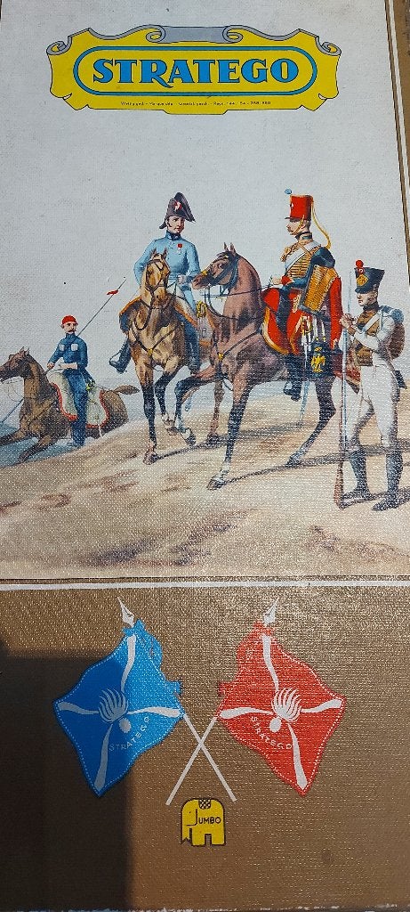 Stratego   bordspel, Een of twee spelers, Ophalen, Gebruikt