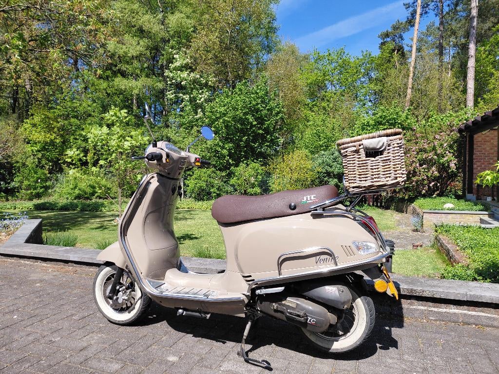 JTC scooter venice 50cc beige., Fietsen en Brommers, Scooters | Overige merken, Ophalen, Jtc, Benzine, 50 cc