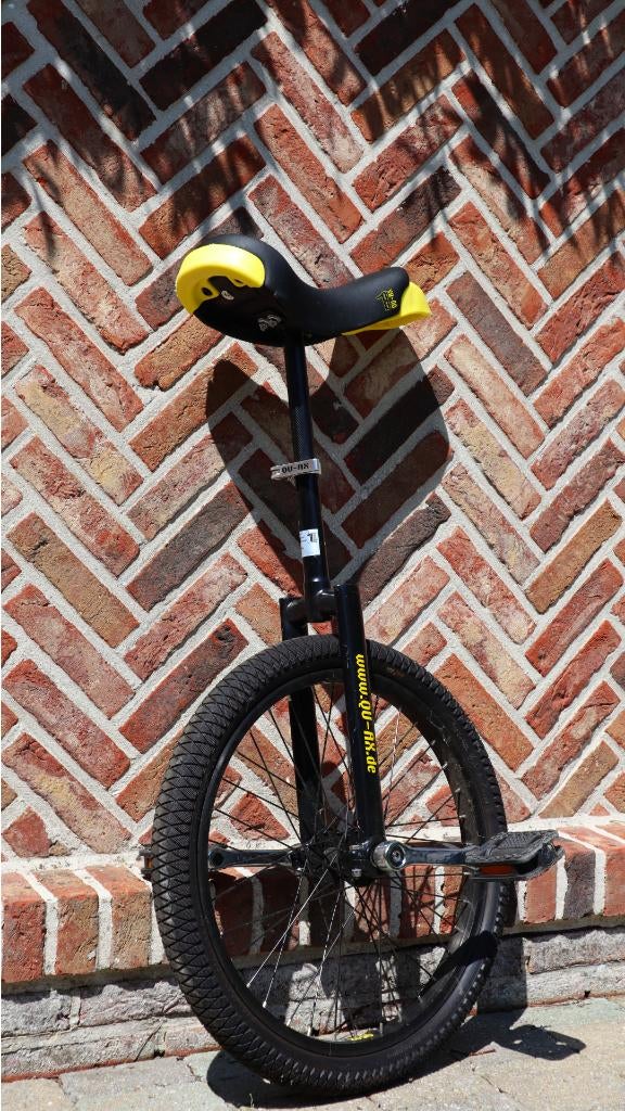 Monocycle Luxus (jaune-noir) (QU-AX), Enlèvement, Neuf, Frein à rétropédalage