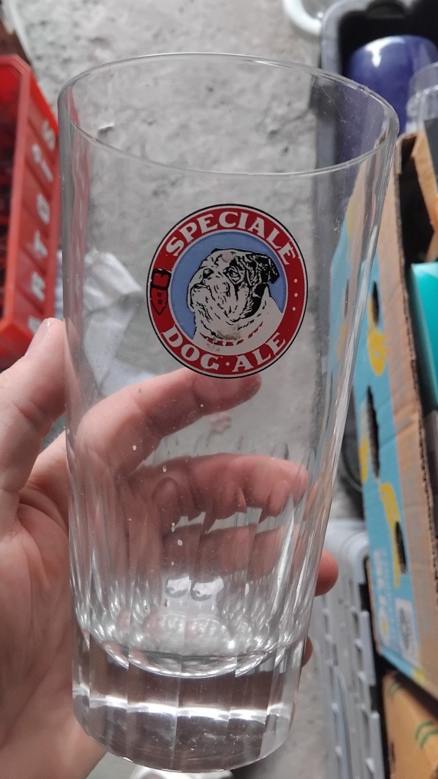 verre à bière spécial dog ale 40cl, Enlèvement ou Envoi