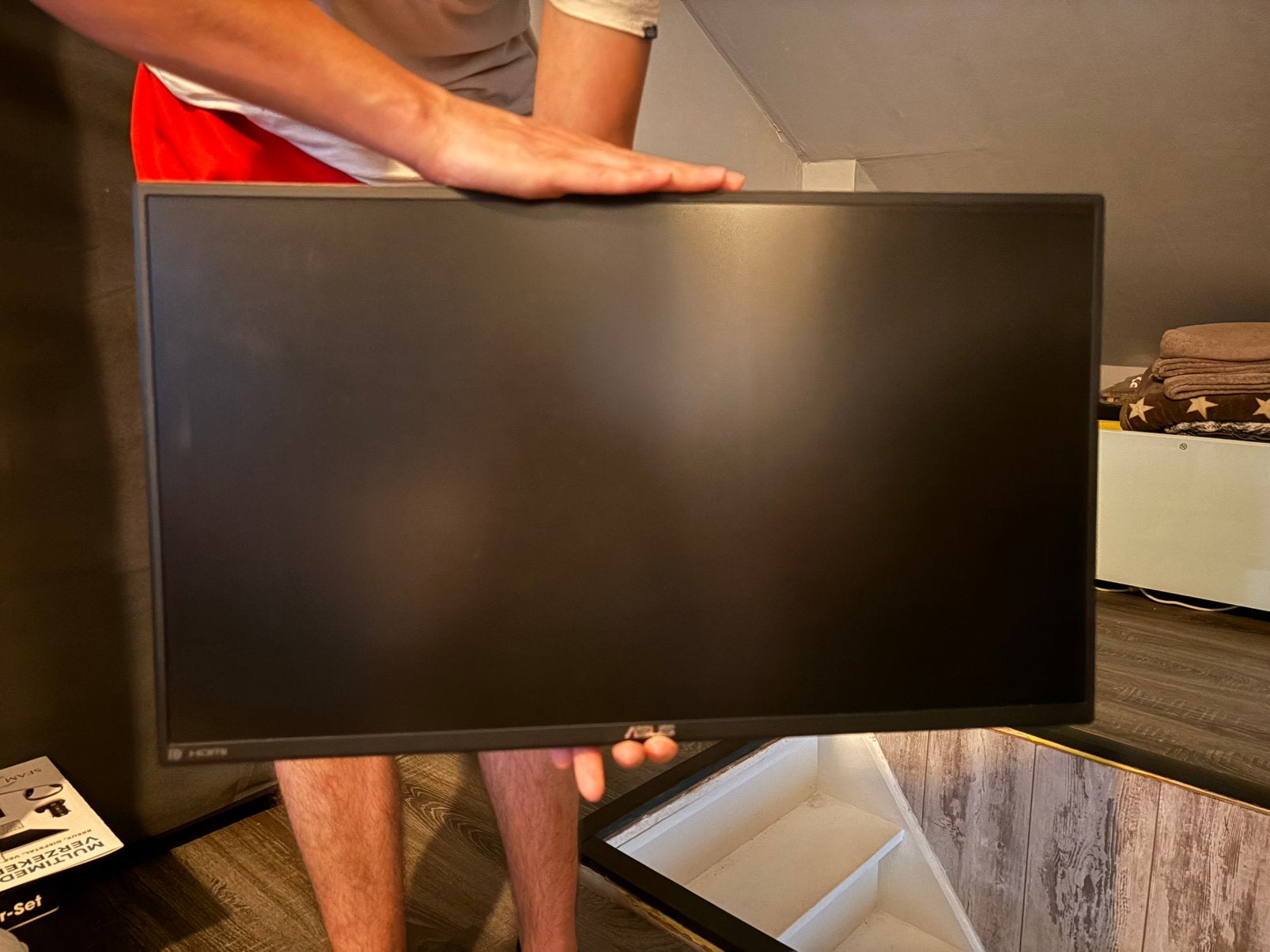 ASUS TUF Gaming VG259Q 24,5” 144Hz Gaming Monitor, HD, IPS, Zo goed als nieuw, DisplayPort