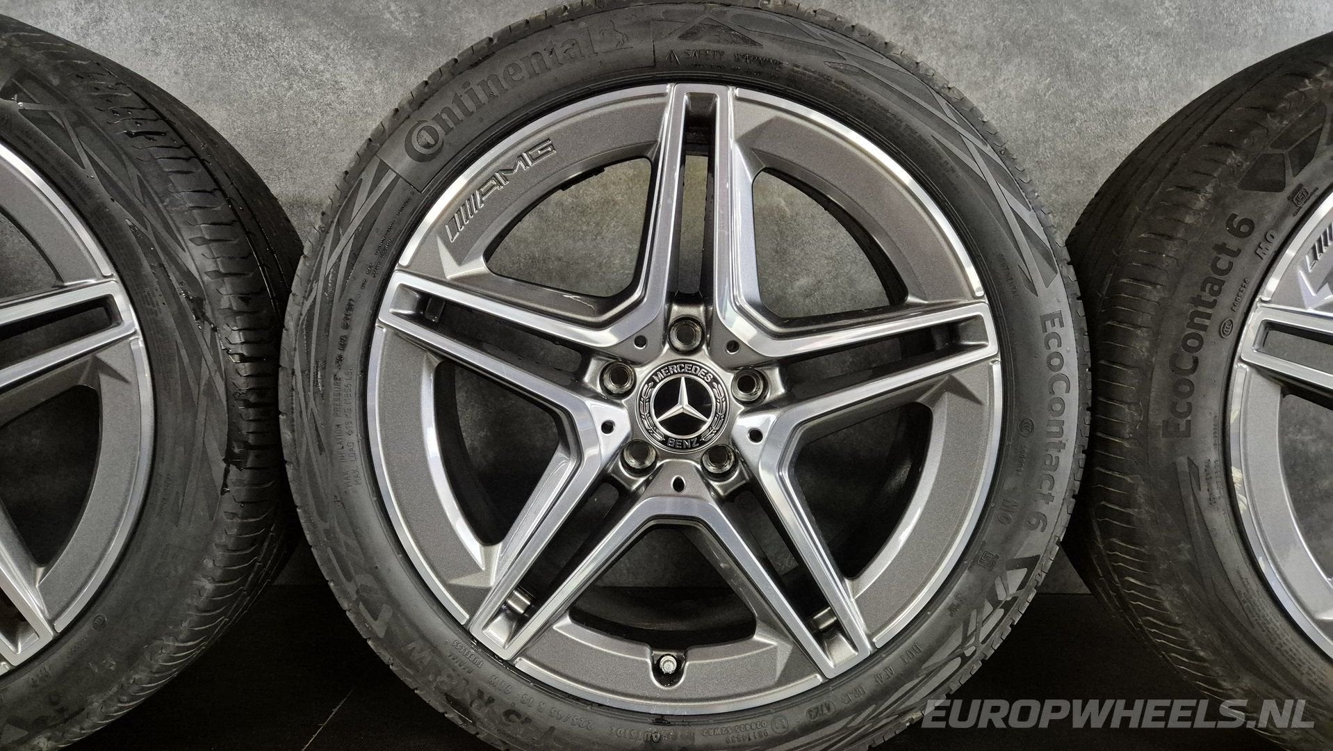 18 inch Mercedes velgen A AMG A B CLA W247 W177 zomerbanden, Auto-onderdelen, Banden en Velgen, 18 inch, Gebruikt, -, -