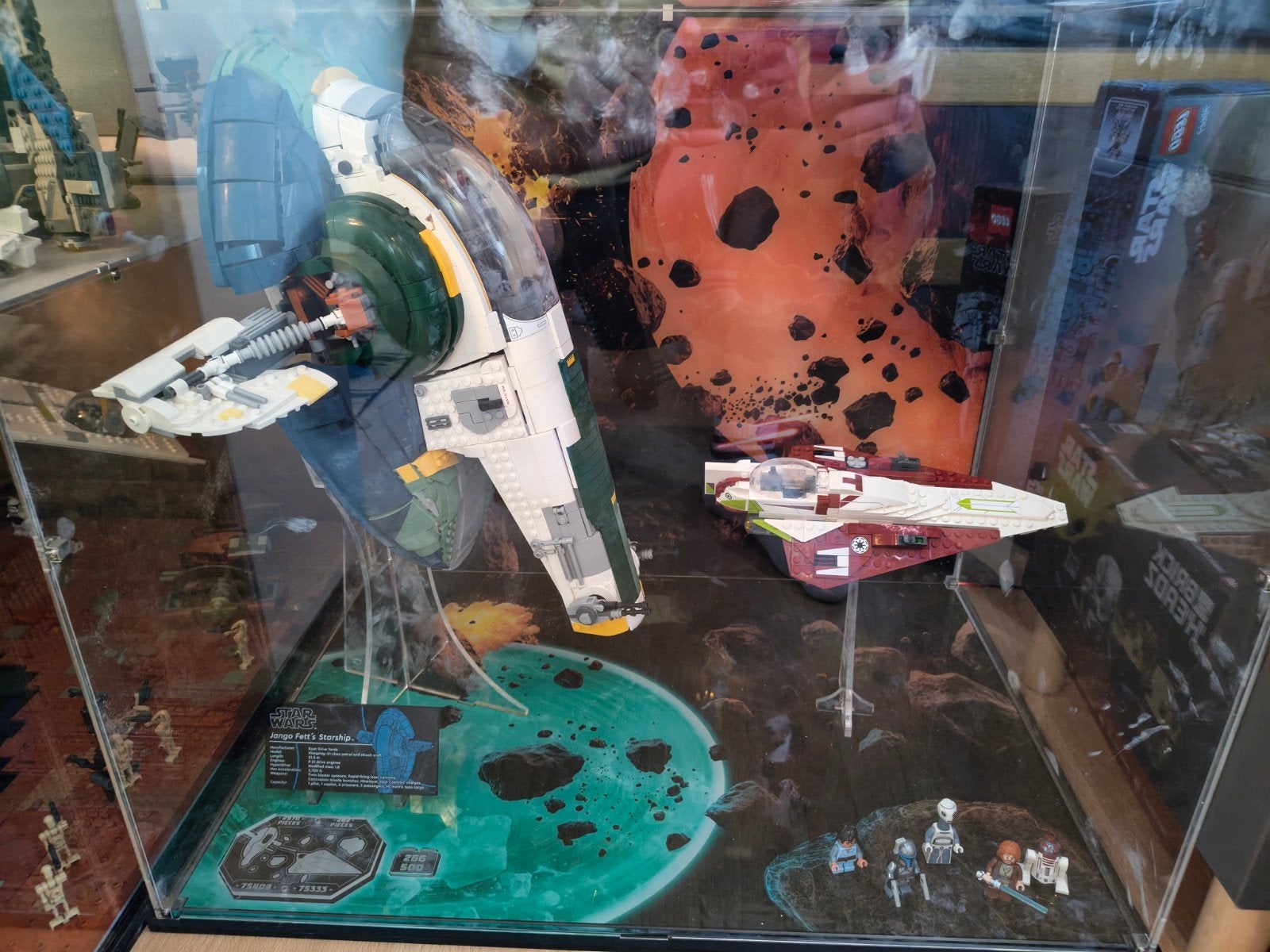 Lego 75409 + Wicked brick display case, Ophalen, Star Wars, Lego, Zo goed als nieuw