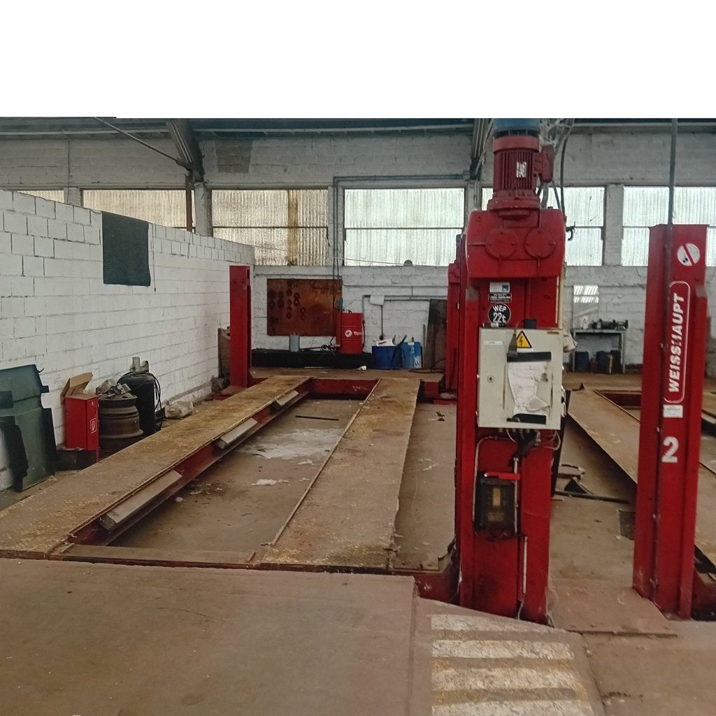 4 palenbrug 17 ton, Ophalen