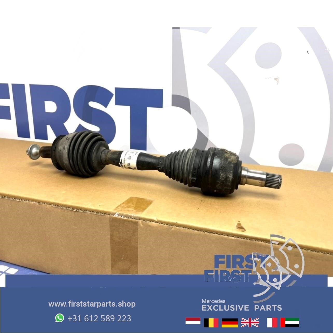AANDRIJFAS LINKS STEEKAS W176 W246 W117 LINKS  Mercedes A B, Gebruikt, -, Ophalen of Verzenden, -