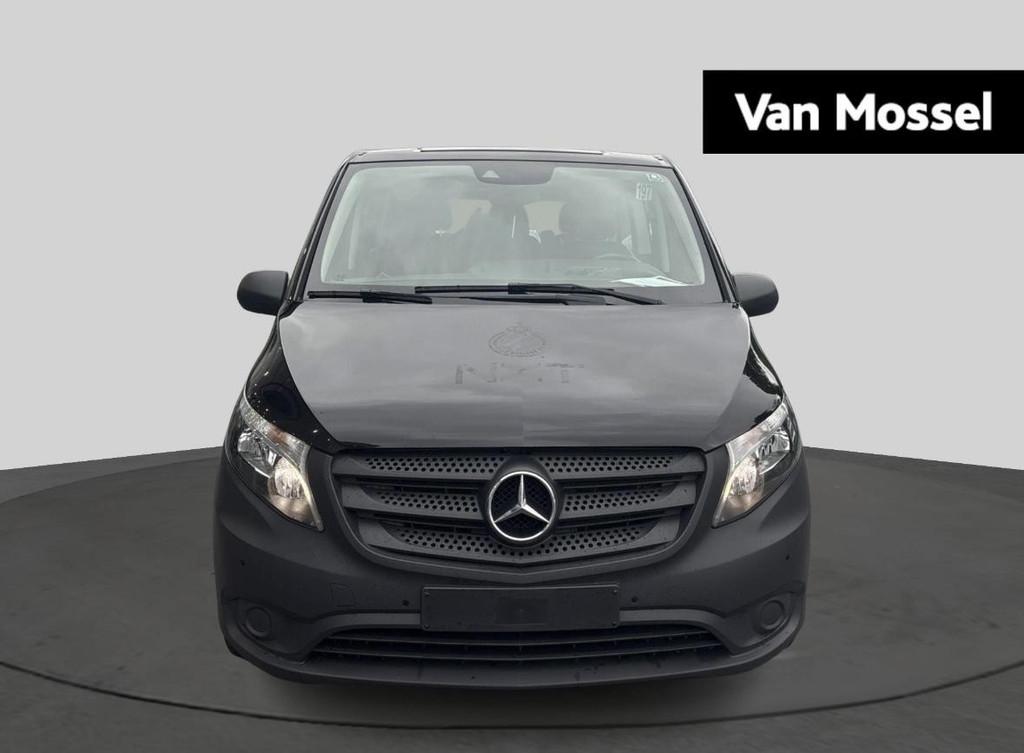Mercedes-Benz VITO TOURER 114CDI L3- 9PLAATSEN AUDIO40+CAMER, Auto's, 4 deurs, Gebruikt, Zwart, 4 cilinders