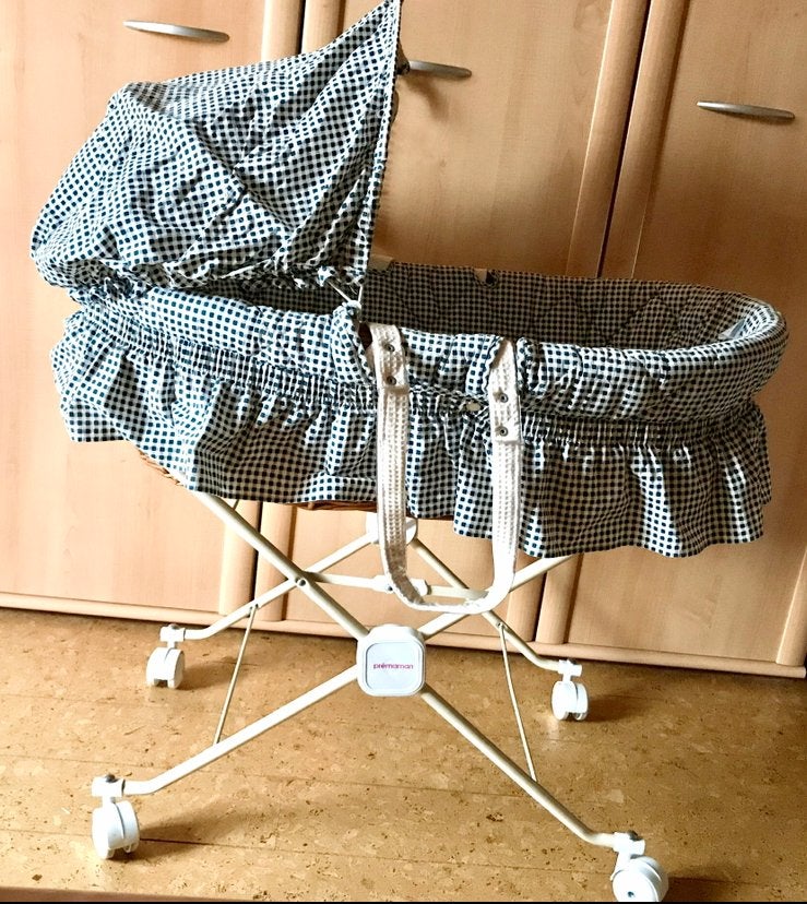 rieten draagwieg, Kinderen en Baby's, Babywiegjes en Ledikanten, Ophalen