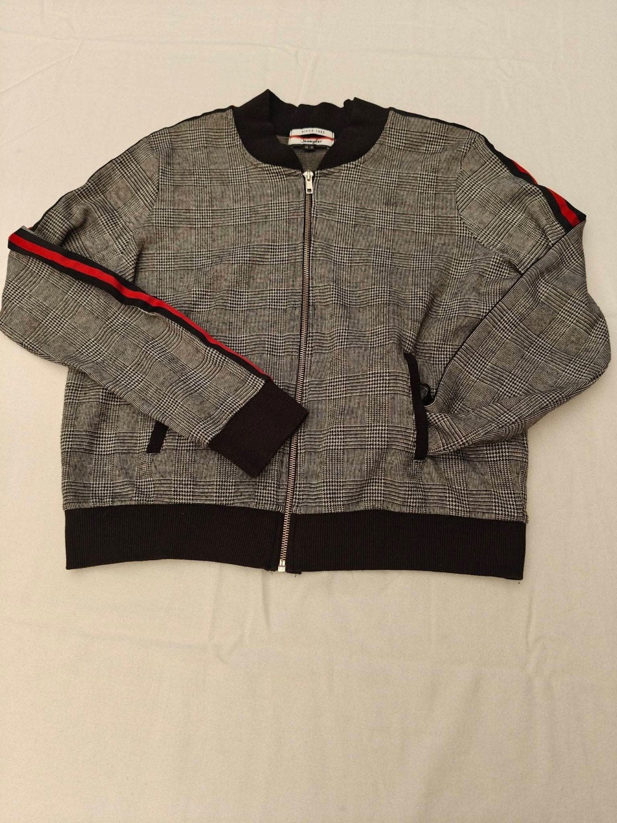 Veste Jennyfer à carreaux – Taille M, Kleding | Dames, Jassen | Zomer, Maat 38/40 (M), Ophalen of Verzenden, Zo goed als nieuw