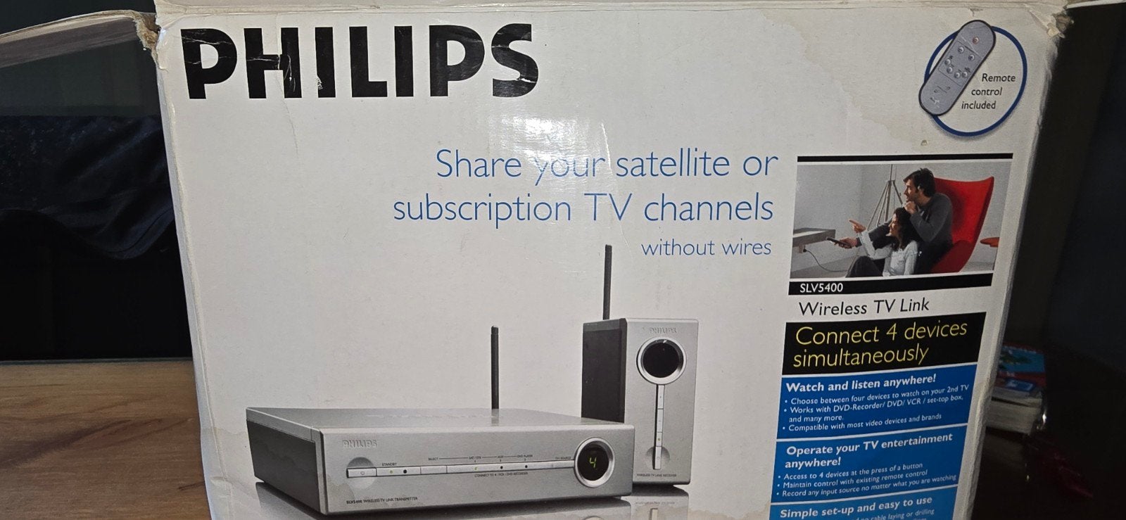 philips wireless TV link, Audio, Tv en Foto, Ophalen of Verzenden, Gebruikt