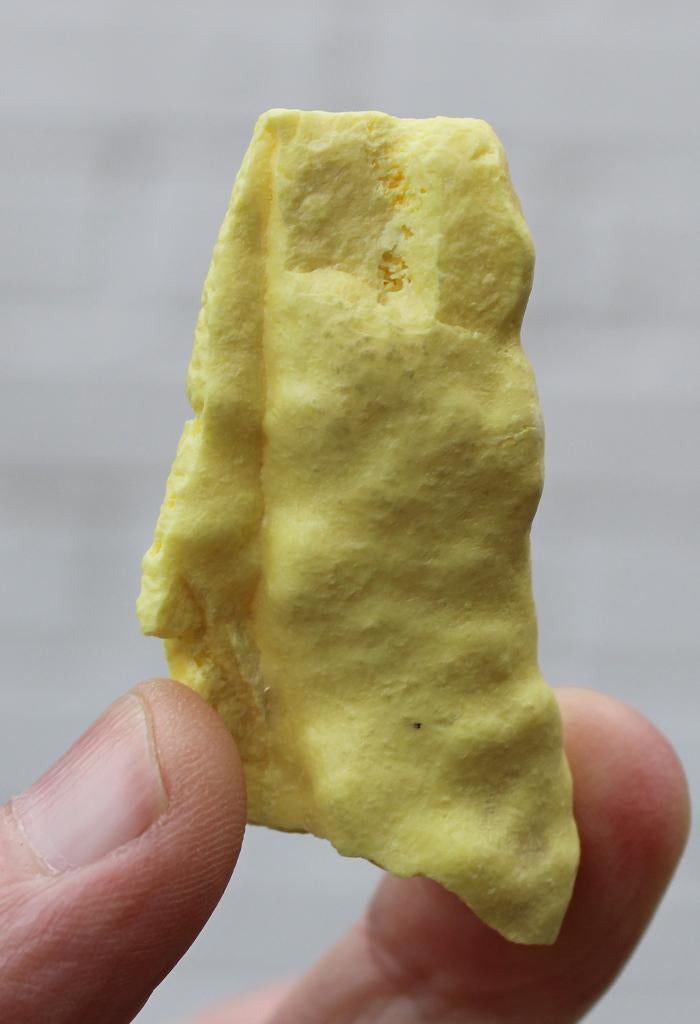 Stalagmite SULPHUR Sicile Italie, Enlèvement ou Envoi, Minéral