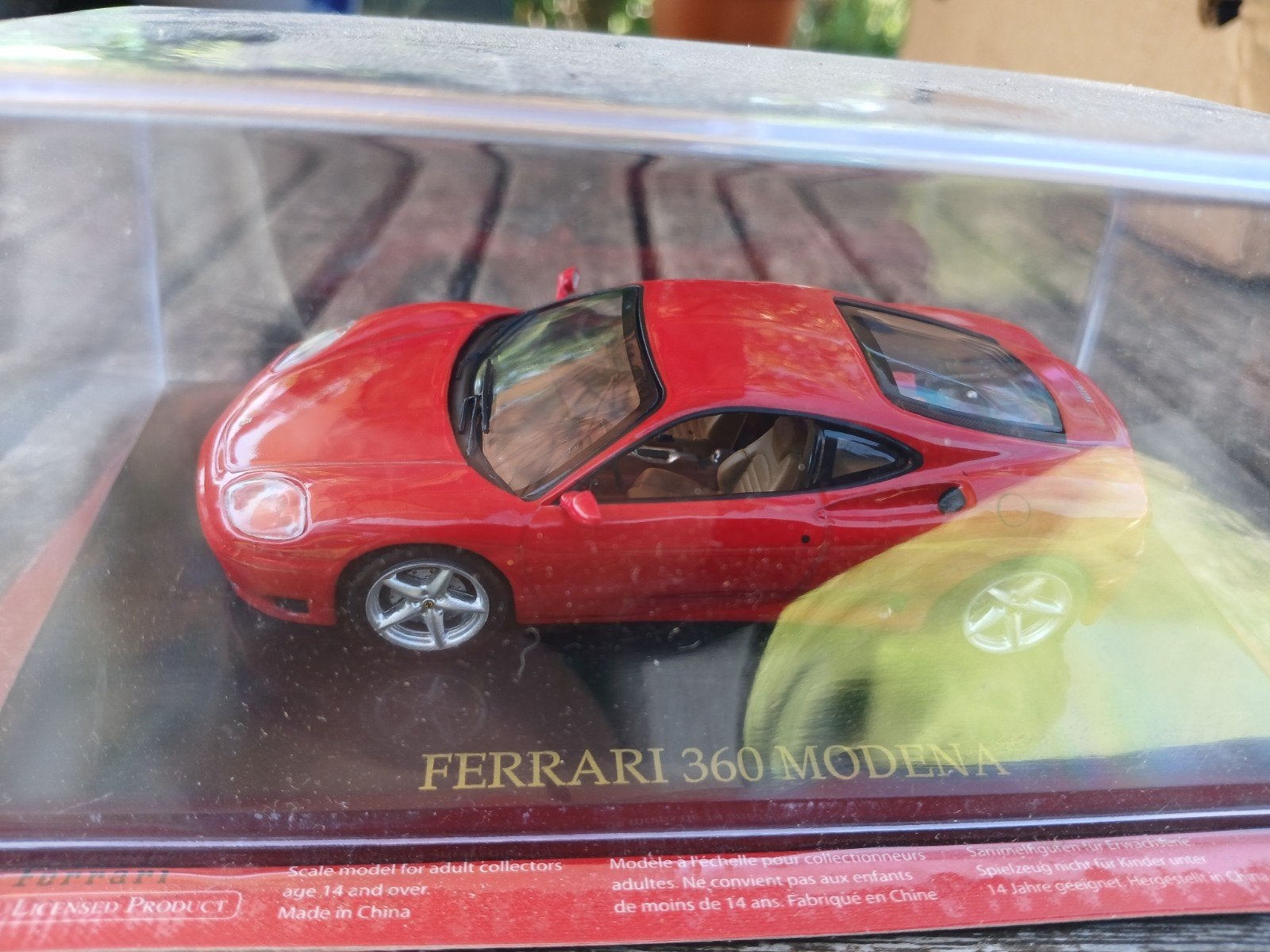 Ferrari 360 modena, Ophalen