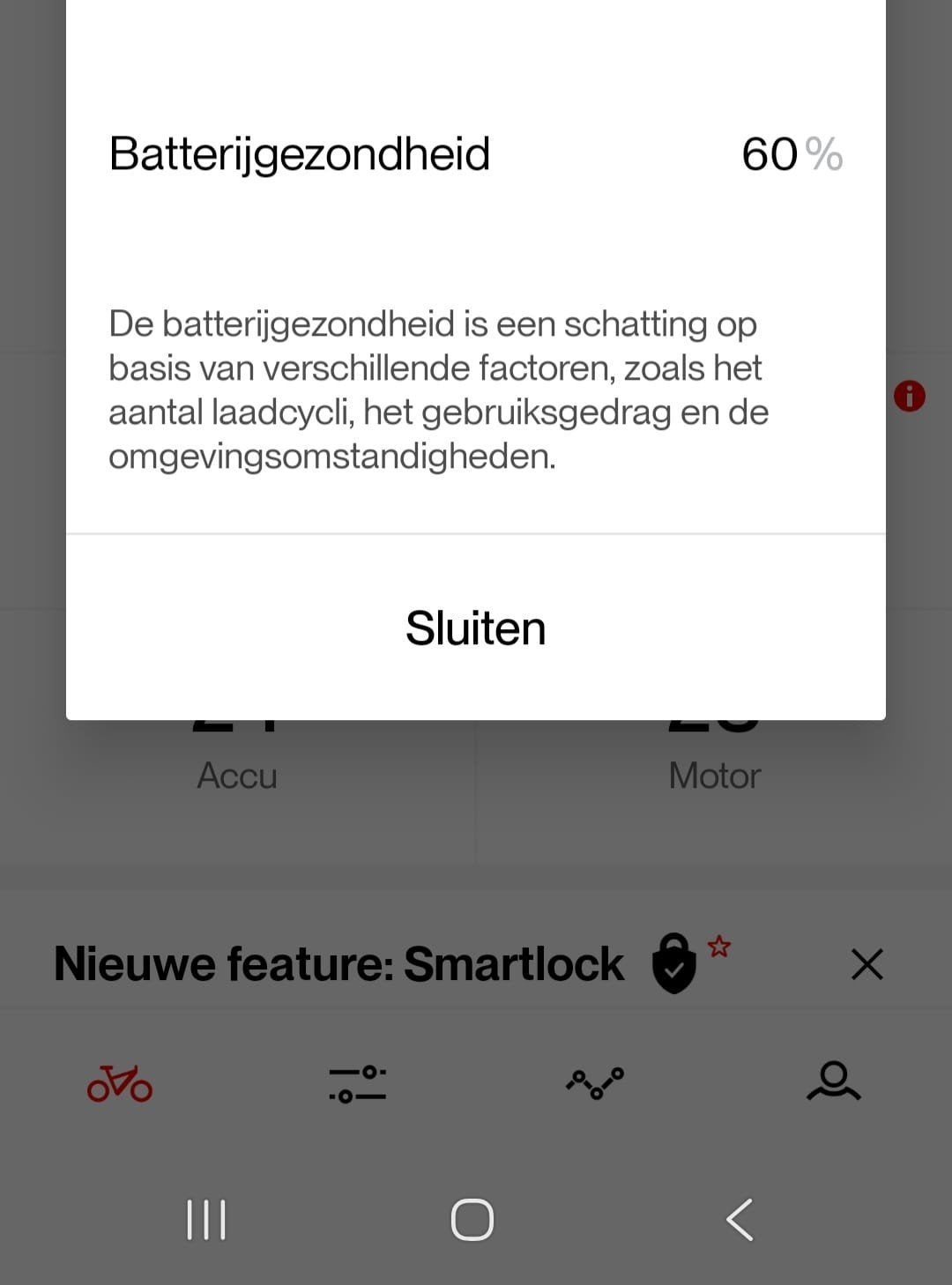 Stromer batterij 814 Wh., Gebruikt