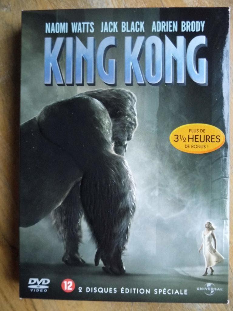 )))  King Kong   //  Peter Jackson   (((, Cd's en Dvd's, Dvd's | Avontuur, Zo goed als nieuw, Alle leeftijden, Ophalen of Verzenden