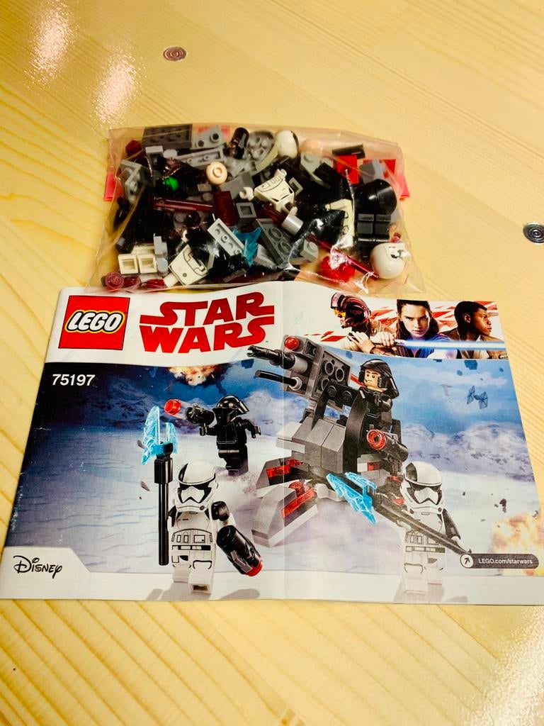 Lego Star Wars - ‘First order Specialists’ - 75197, Kinderen en Baby's, Speelgoed | Duplo en Lego, Ophalen, Gebruikt, Star Wars