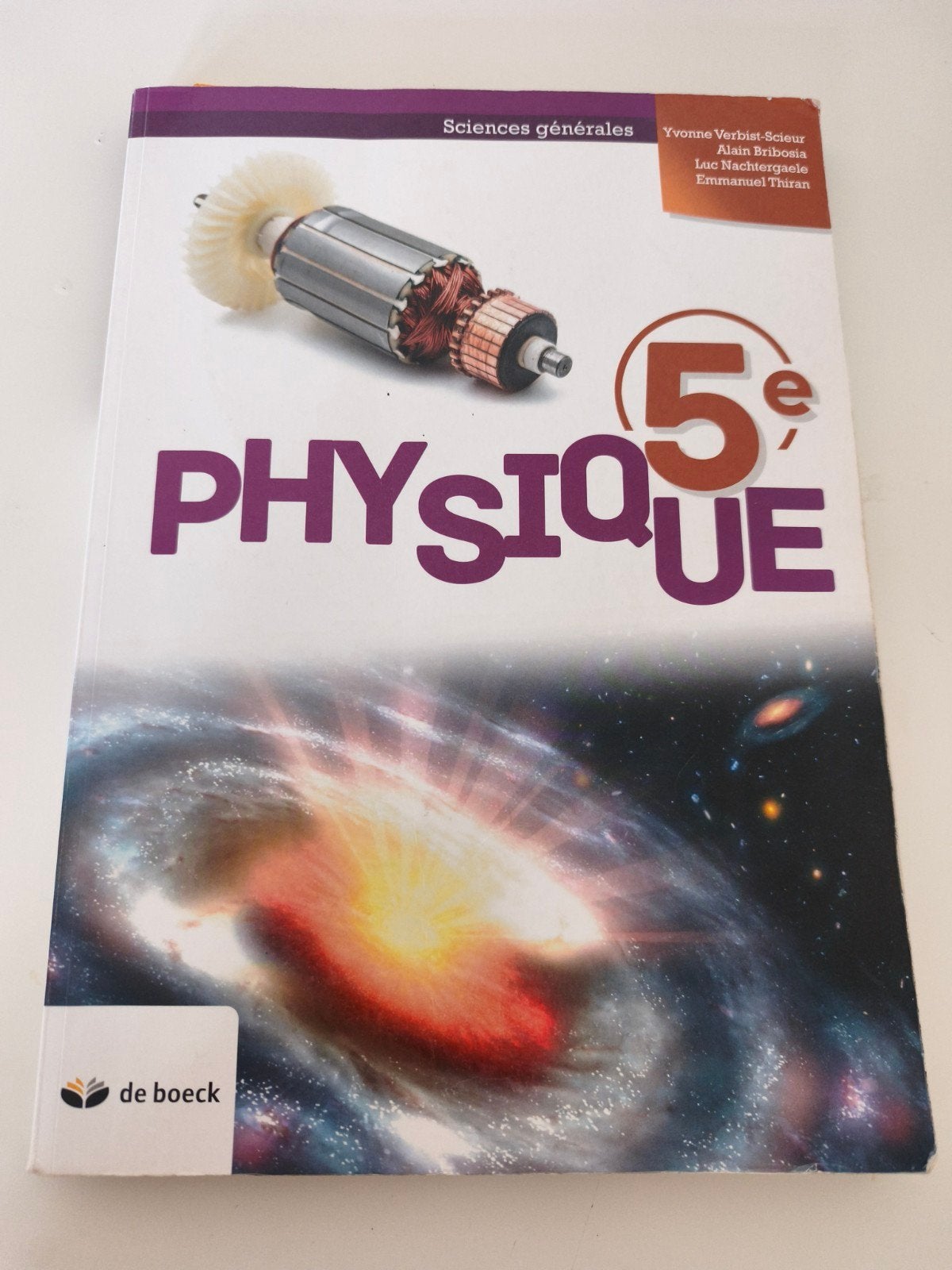 physique 5e science générales, Physique, Comme neuf, Enlèvement, Secondaire
