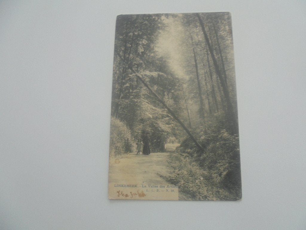 linkebeek - la vallée des artistes, Collections, Enlèvement ou Envoi, Avant 1920, Affranchie, Bruxelles (Capitale)