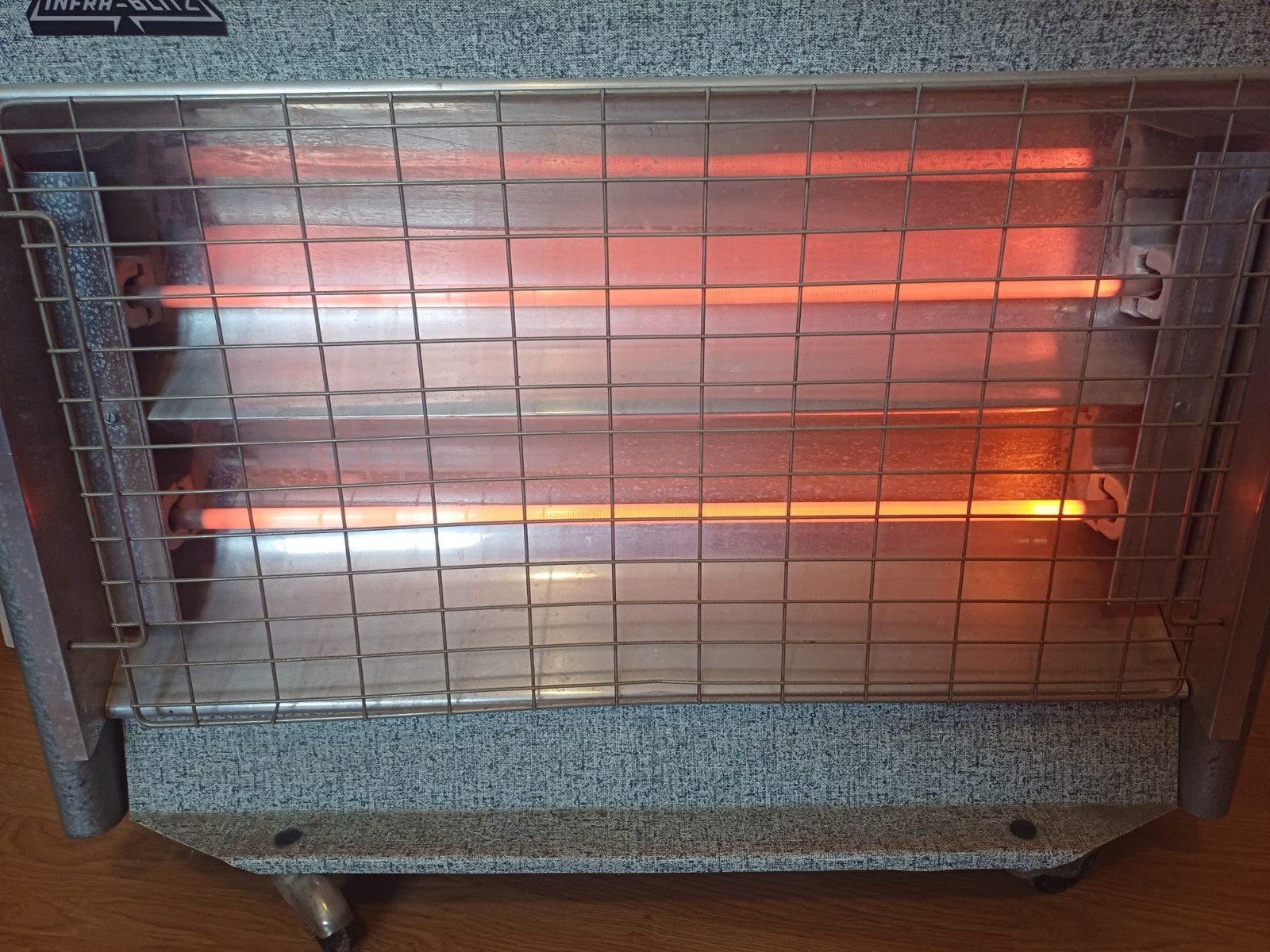 vintage straalkachel, Ophalen, Gebruikt, Elektrisch, Vrijstaand