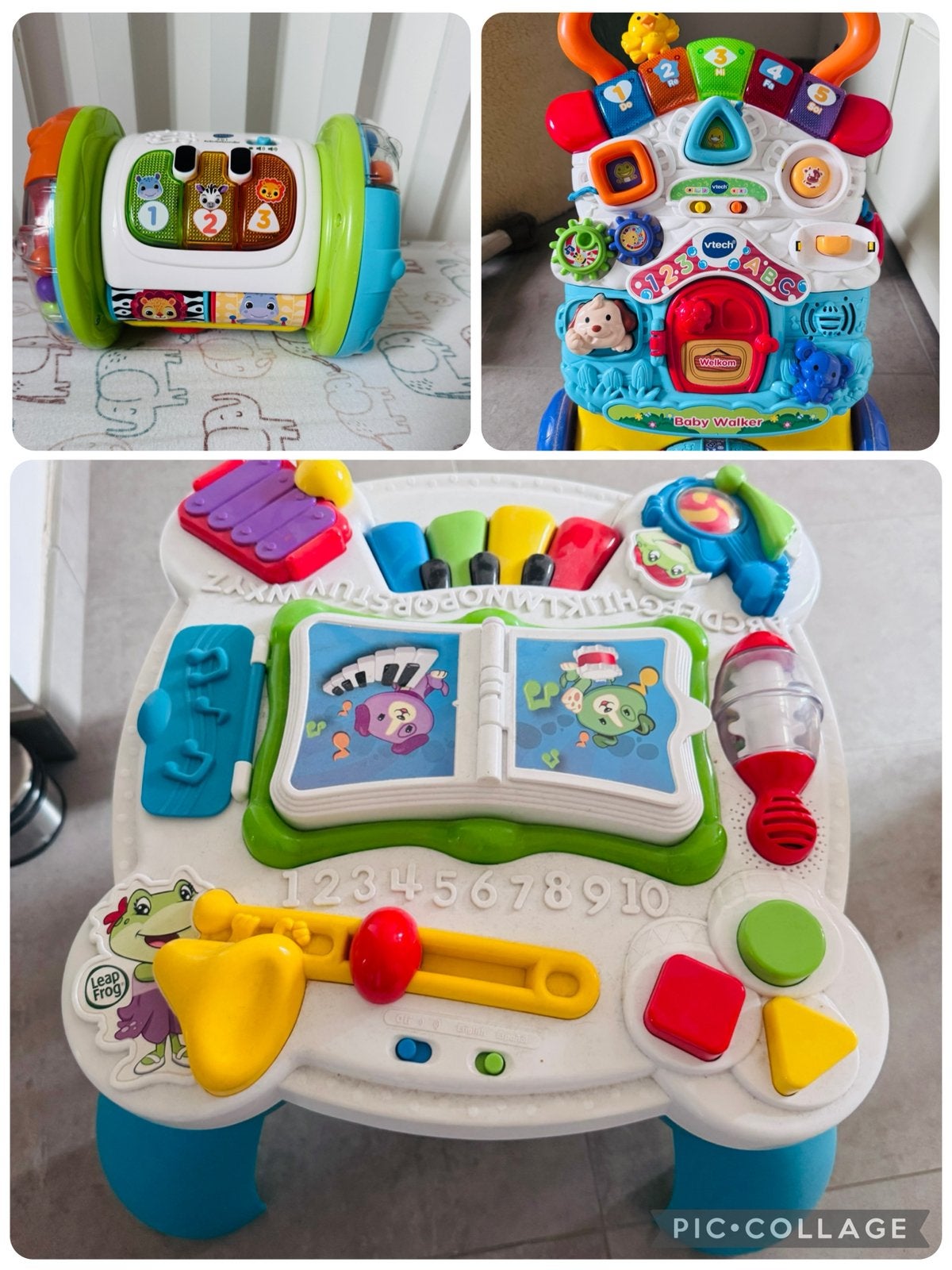 Set babyspullen, Enlèvement, Comme neuf