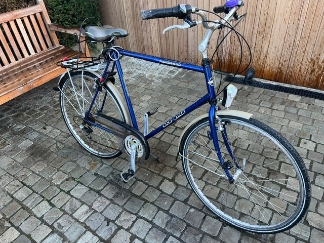 Herenfiets, Fietsen en Brommers, Gebruikt, Velgrem, Versnellingen, Ophalen