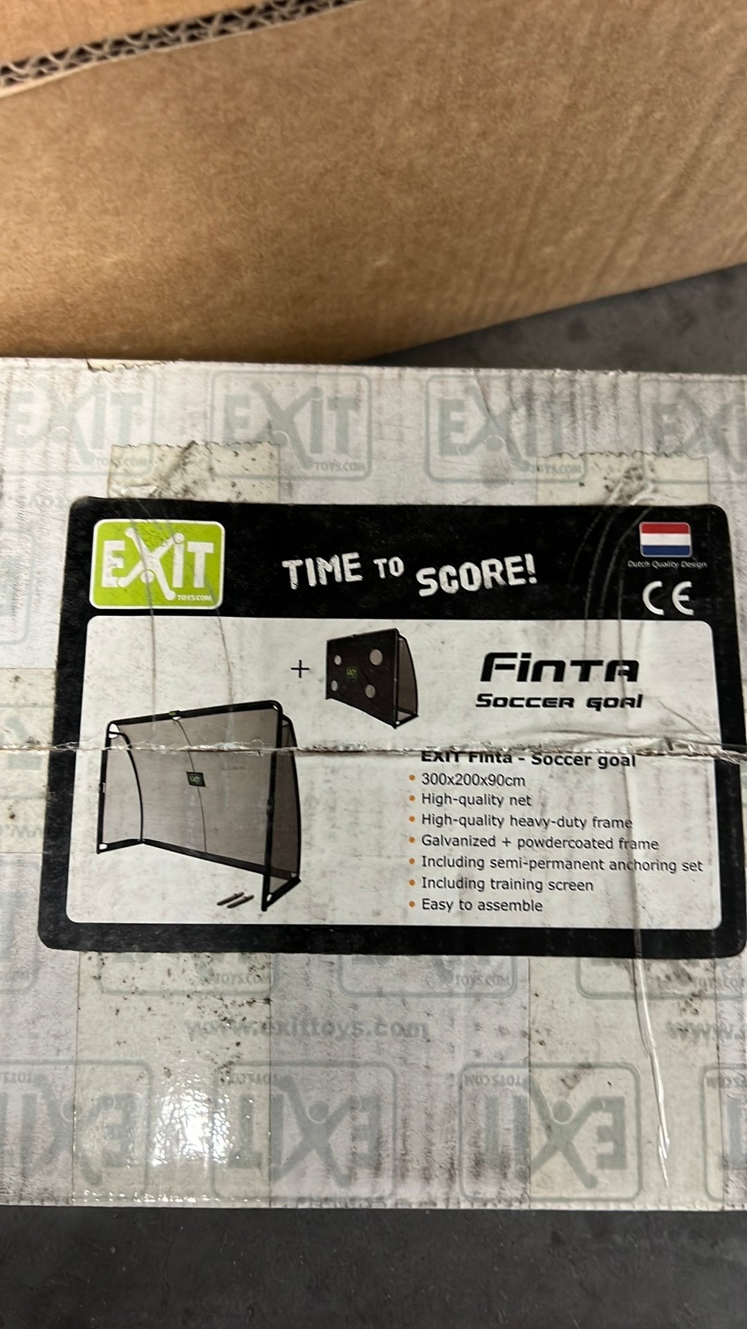Exit Finta doel 300x200 2 stuks, Sport en Fitness, Ophalen, Gebruikt