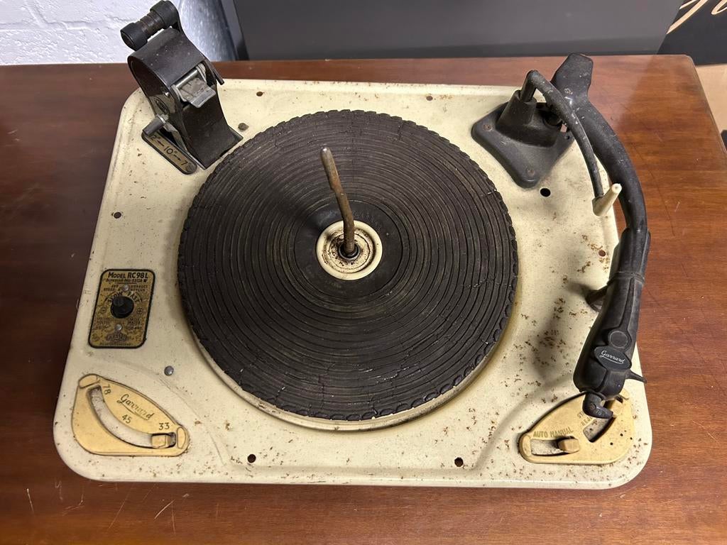 Garrard RC98L platenspeler, Enlèvement ou Envoi, Utilisé, Tourne-disque