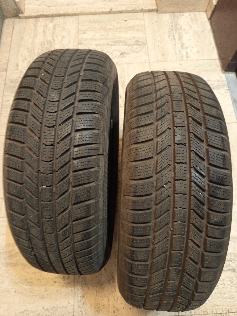 Banden 2stuks Continental winterbanden 205/60  R16 H, Ophalen, Winterbanden, Band(en)