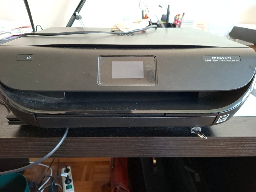 inkjetprinter, Ophalen, Hp, Gebruikt, Printer