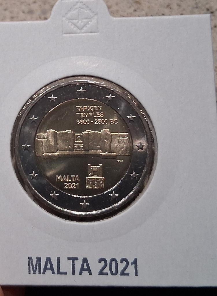 Malta 2 euro UNC munten, Timbres & Monnaies, Monnaies | Europe | Monnaies euro, Enlèvement ou Envoi, Malte, 2 euros, Monnaie en vrac