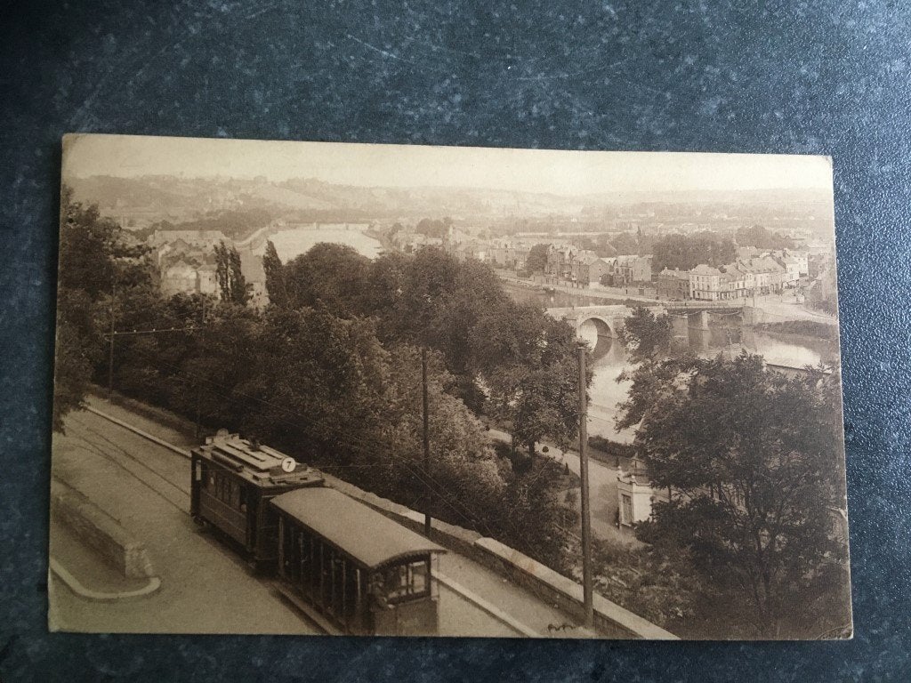 Carte postale Namur - citadelle - Tienne des Biches - train, Collections, Enlèvement ou Envoi, Namur