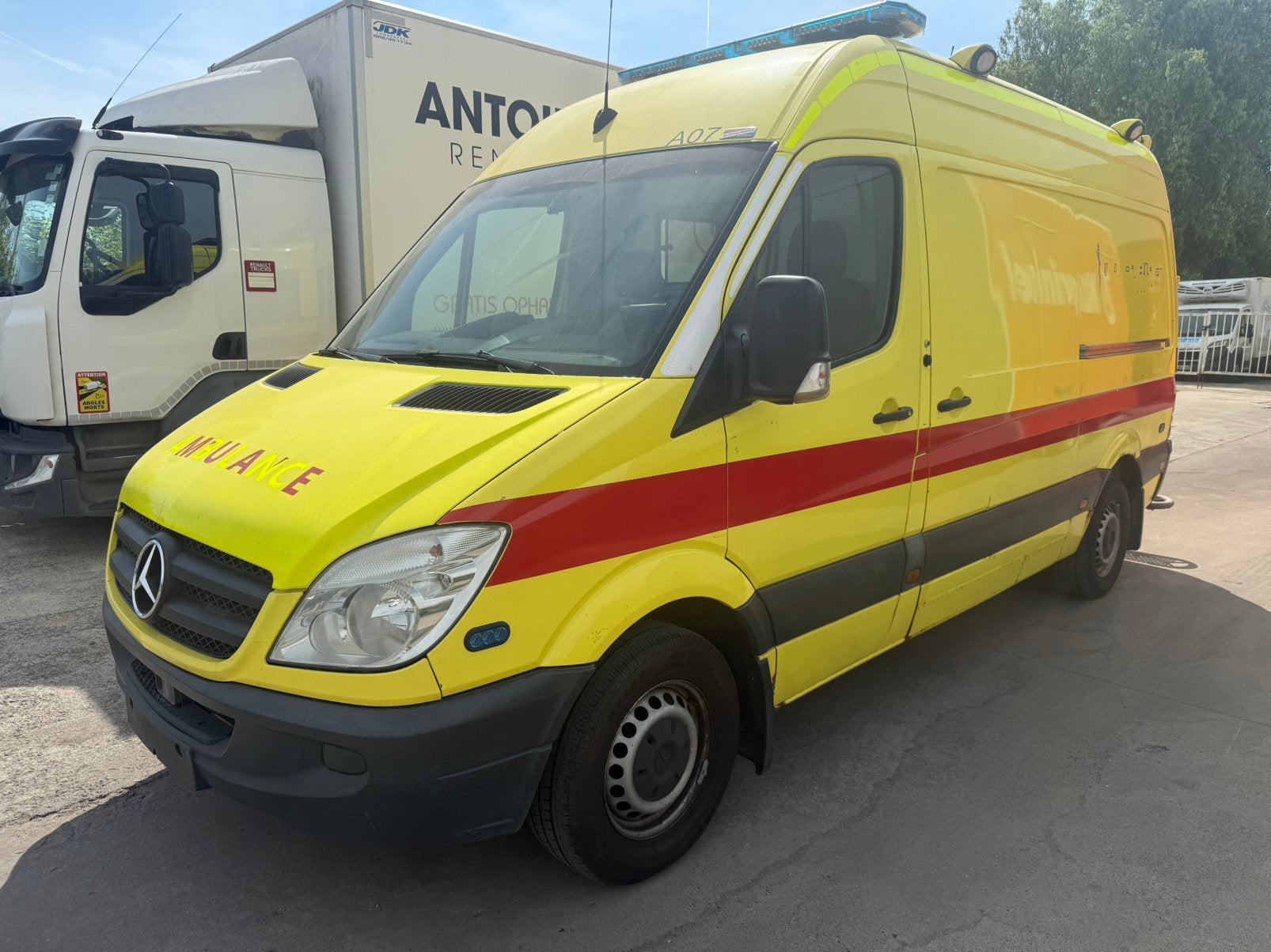 Mercedes Sprinter Ambulance 315 cdi 2008 Euro 4, Autos, Camionnettes & Utilitaires, Achat, Entreprise, Automatique, Euro 4
